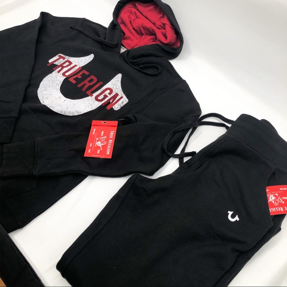 True Religion Sweatsuit - gently used🔥😳😳 - Picture 4 of 8
